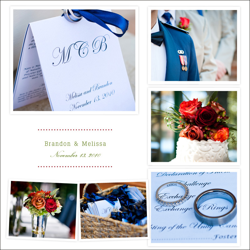 smoke wedding collage